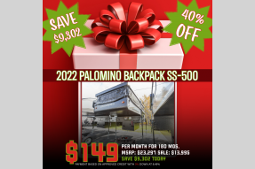 New 2022 Palomino Backpack Edition SS 500 Photo
