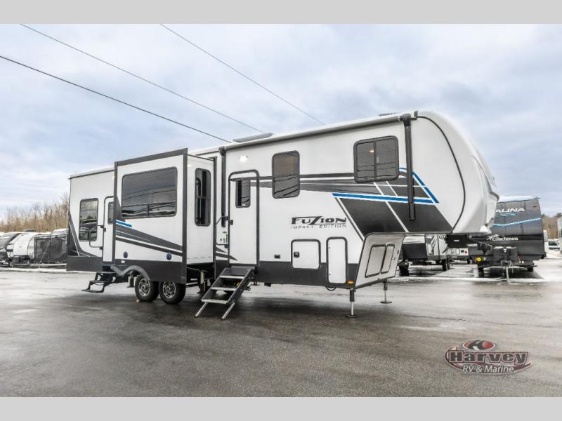 New 2024 Keystone RV Fuzion Impact Edition 337 Toy Hauler Fifth Wheel ...