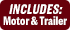 Includes Motor & Trailer