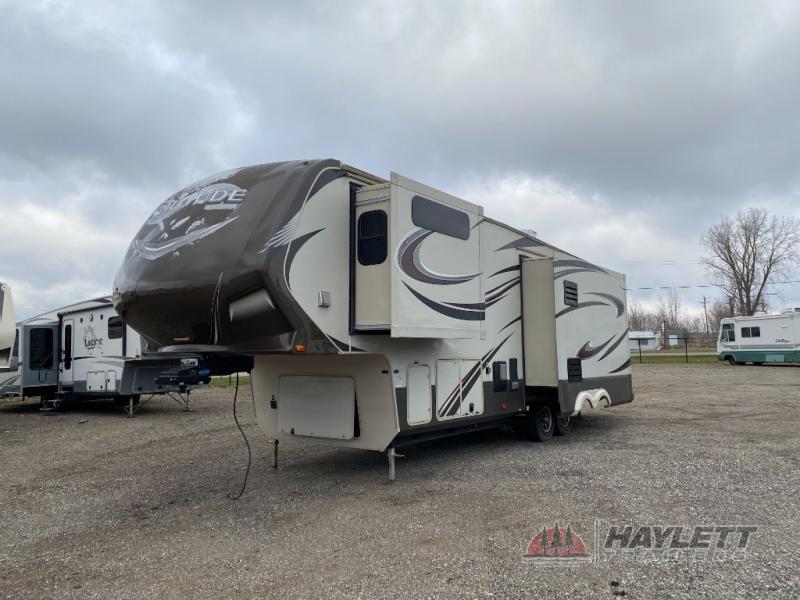 Used 2015 Grand Design Solitude 320X Fifth Wheel at Haylett Trailers ...