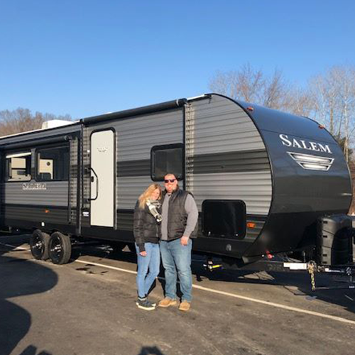 Hemlock Hill RV Happy Customer Purchase