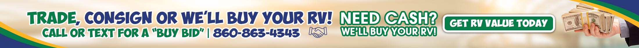 Trade Consign or Buy RVs at Hemlock Hill RV