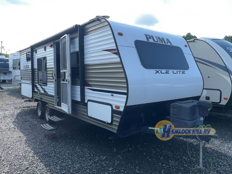 Used 2019 Palomino Puma XLE Lite 20MBC Travel Trailer at Hemlock Hill RV Southington CT 002918T