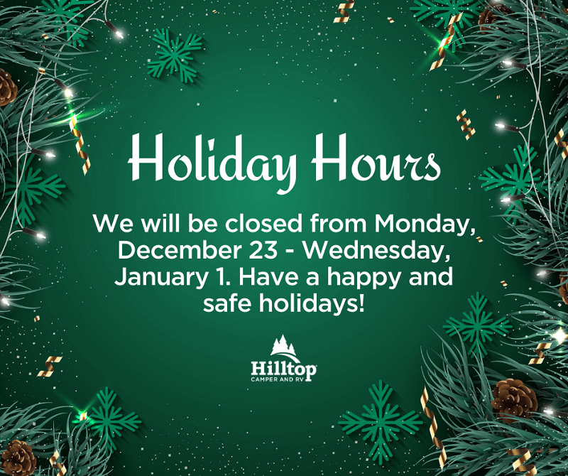 Holiday Hours Popup