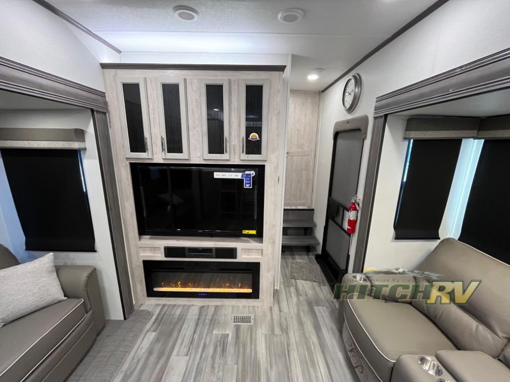 New 2024 Forest River RV Sandpiper 3800RK Fifth Wheel at Hitch RV