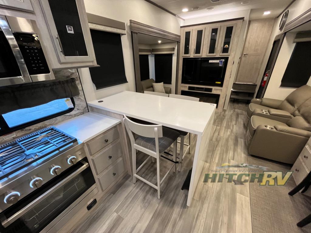 New 2024 Forest River RV Sandpiper 3800RK Fifth Wheel at Hitch RV