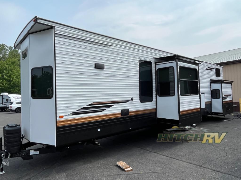 New 2024 Forest River RV Wildwood Grand Lodge 42FK Destination Trailer