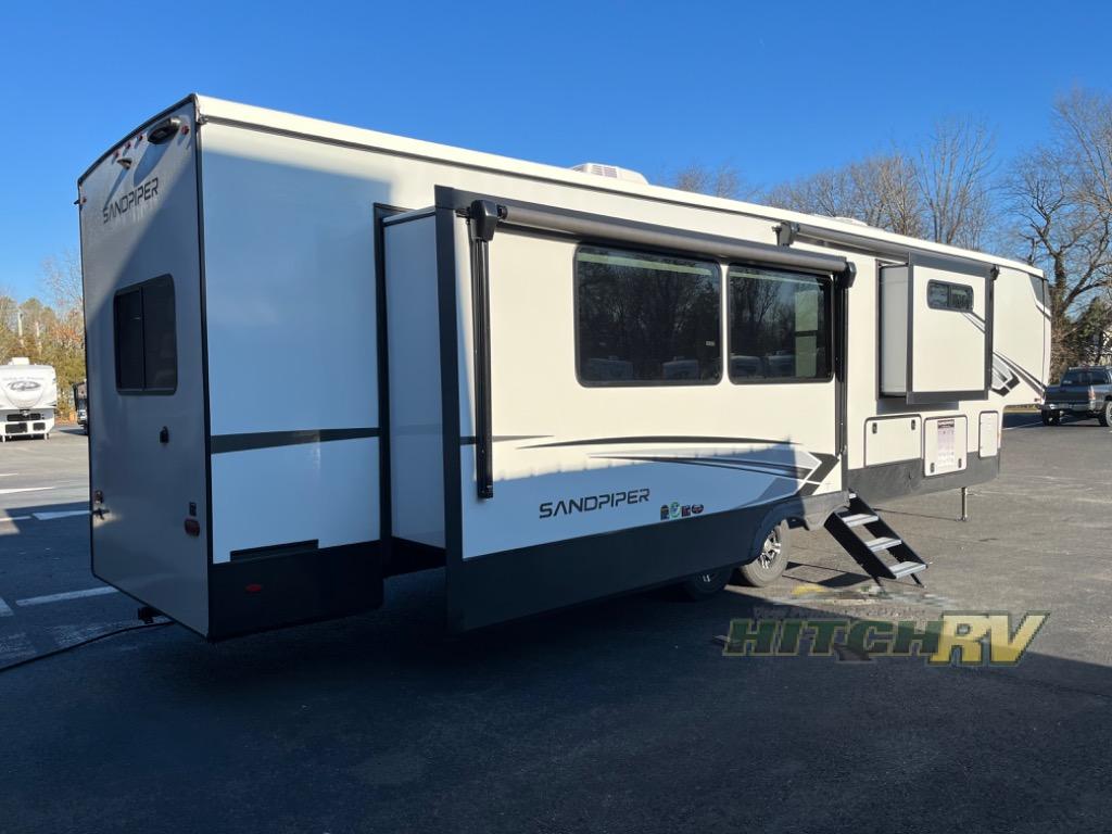 New 2024 Forest River RV Sandpiper 3800RK Fifth Wheel at Hitch RV