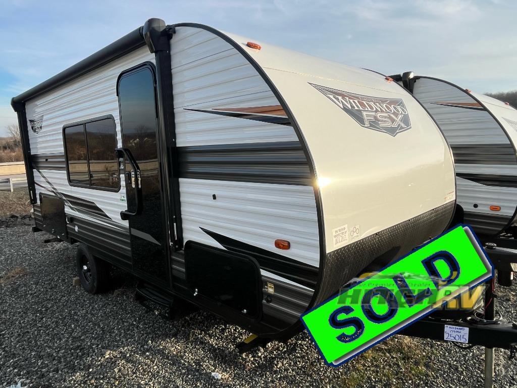 New 2024 Forest River RV Wildwood FSX 179DBK Travel Trailer at Hitch RV Boyertown, PA 25015