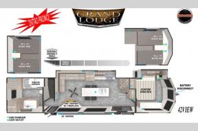 New 2024 Forest River RV Wildwood Grand Lodge 42VIEW Photo
