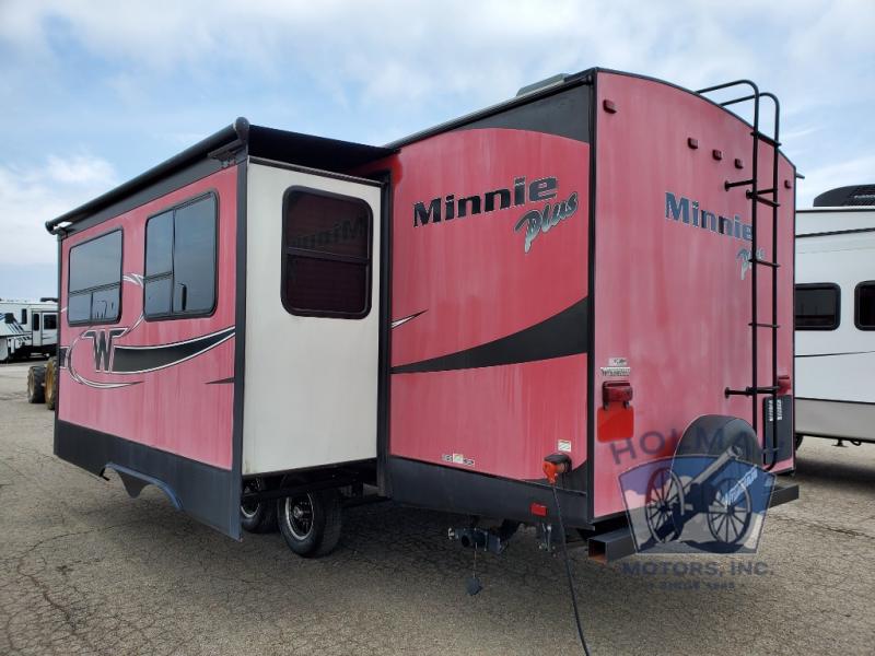 Used 2018 Winnebago Industries Towables Minnie Plus 26RBSS Travel ...