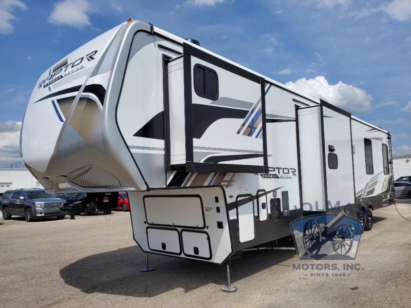 New 2024 Keystone RV Raptor Carbon Series 398 Toy Hauler Fifth Wheel at ...