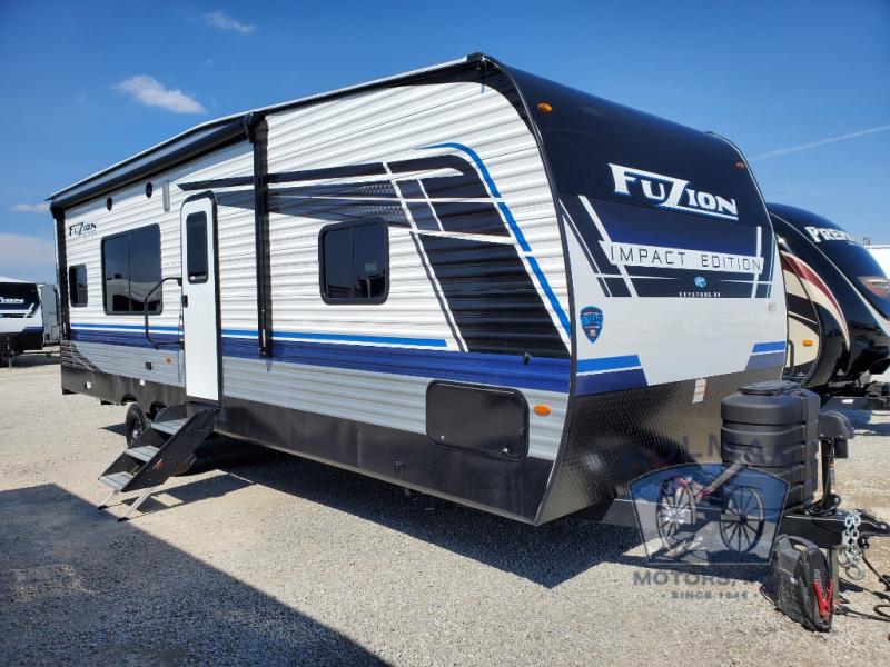 New 2024 Keystone RV Fuzion Impact Edition 2813 Toy Hauler Travel ...