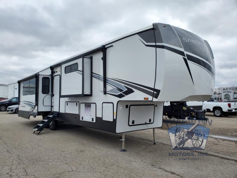 New 2024 Forest River RV Sandpiper 3800RK Fifth Wheel at Holman RV