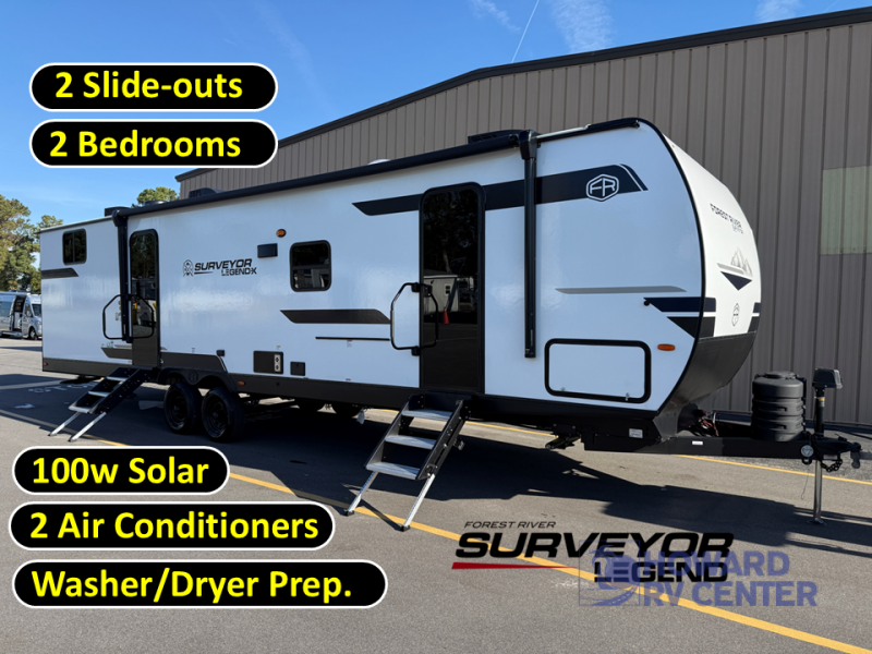 New 2025 Forest River RV Surveyor Legend 32 CAMP Travel Trailer at
