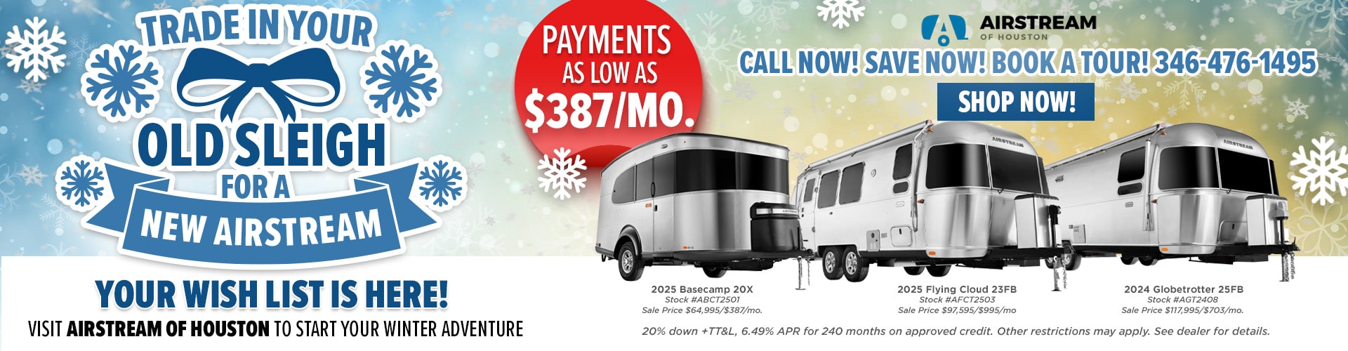 Airstream of Houston Winter Sales