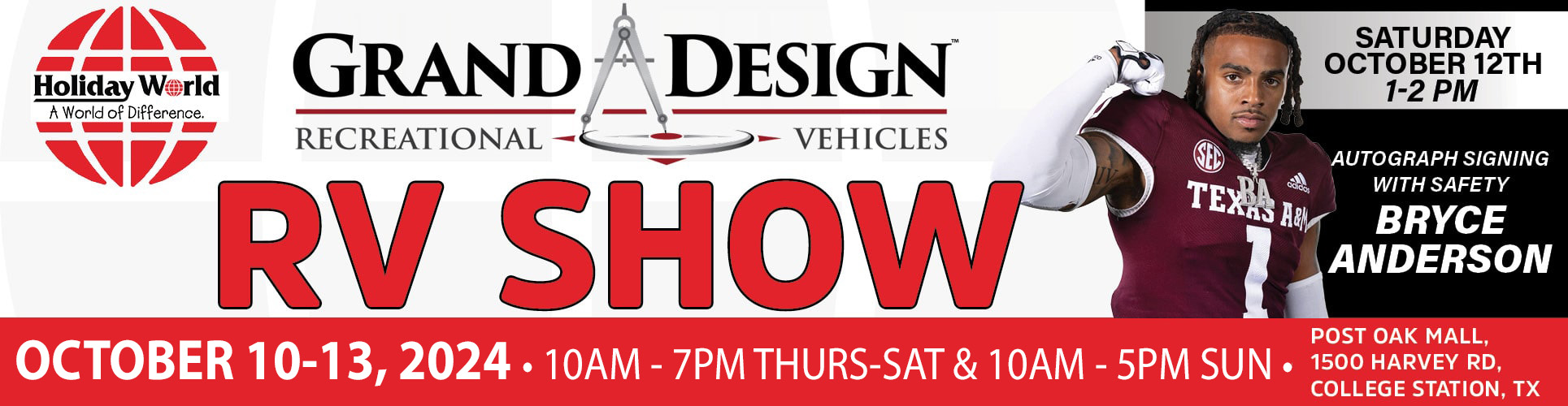 Holiday World Grand Design Show and Sale