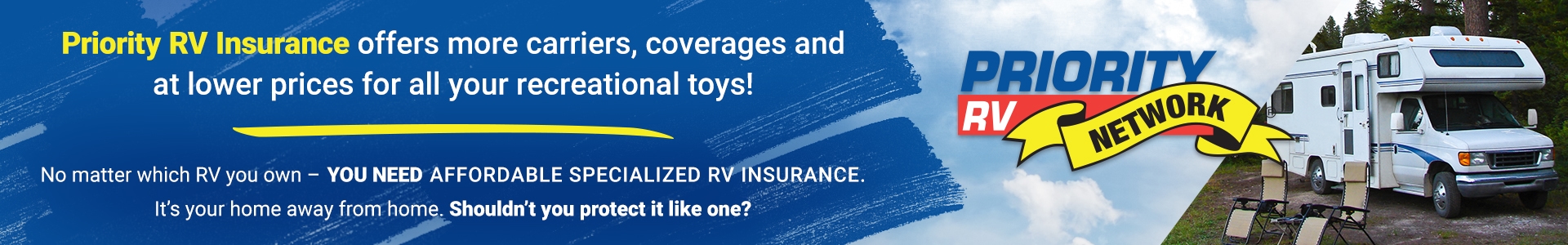Priority RV Insurance Available At Holiday World RV