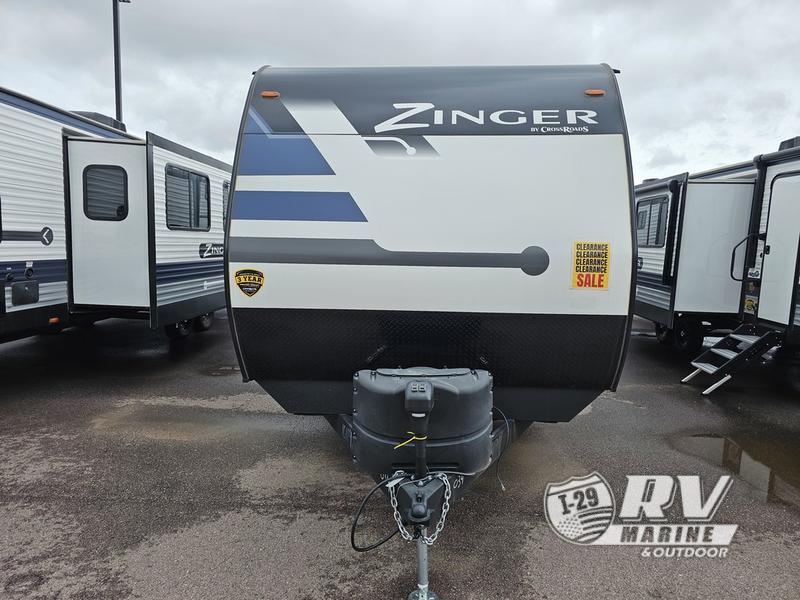 イギリスSuperfast製 23番 フォルクスワーゲン CAMPER New 2023 CrossRoads RV Zinger ZR331BH Travel Trailer at I-29