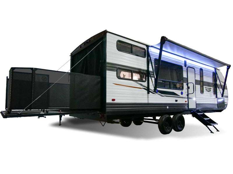 Forest River RV Wildwood FSX Toy Hauler Travel Trailer