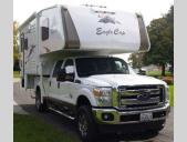 Eagle Cap Truck Camper Stock Photo