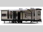 Cherokee Destination Trailers Stock Photo