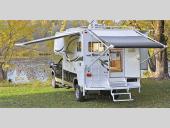 Truck Campers Stock Photo