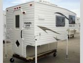 Truck Campers Stock Photo