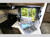 Arctic Fox Camper Stock Photo