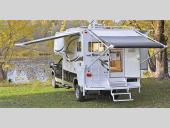 Adventurer Truck Campers Stock Photo