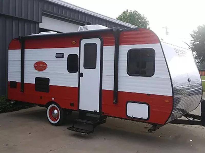 New Old School Trailers Old School Trailers 715 Travel Trailer for Sale