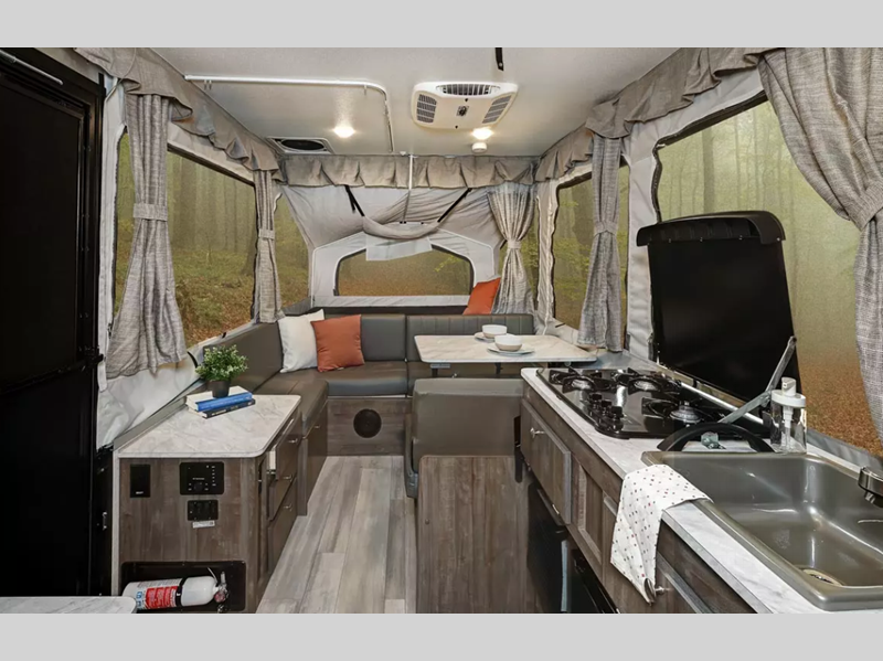 Pop up camper kitchen best sale