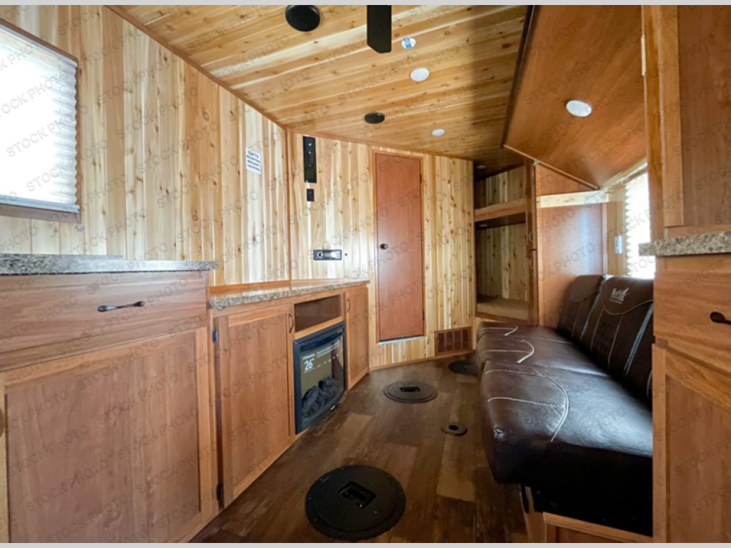 New 2024 Yetti Outdoors Grand Escape Edition GE824DRKF Fish House at