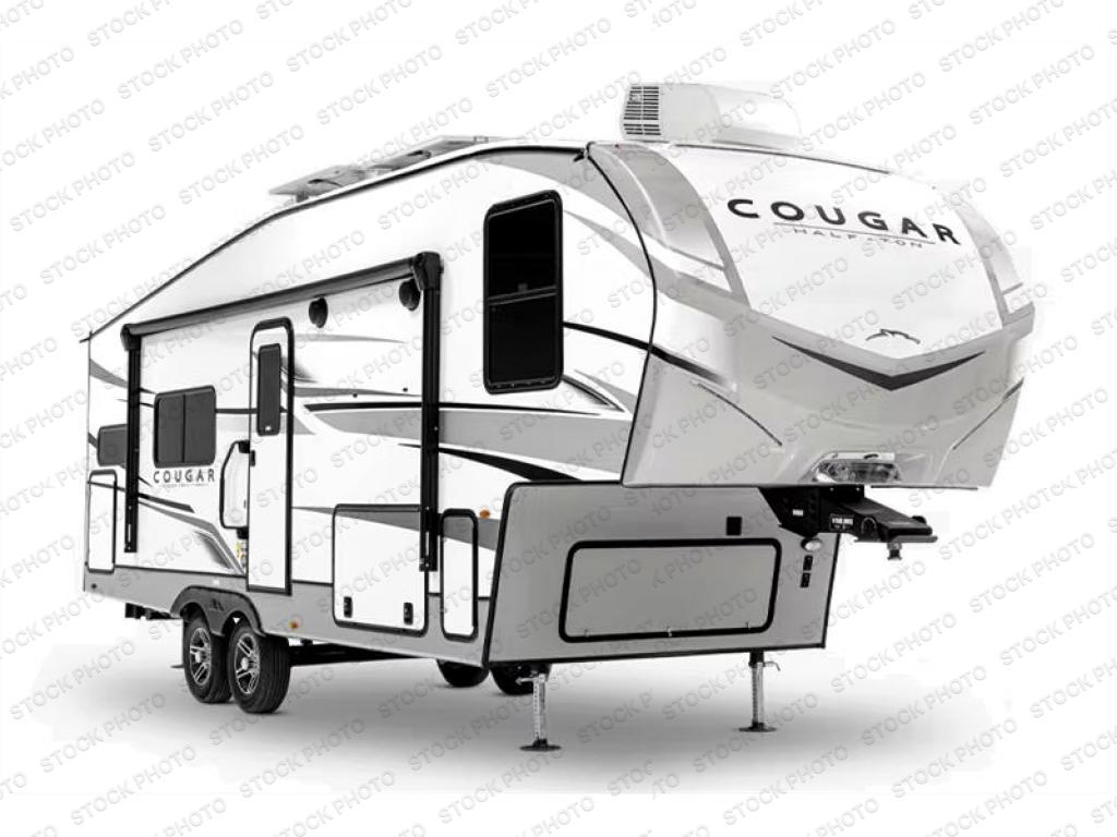 New 2025 Keystone RV Cougar Half-Ton 23MLE Fifth Wheel at McKee RV | Perry,  IA | #5115