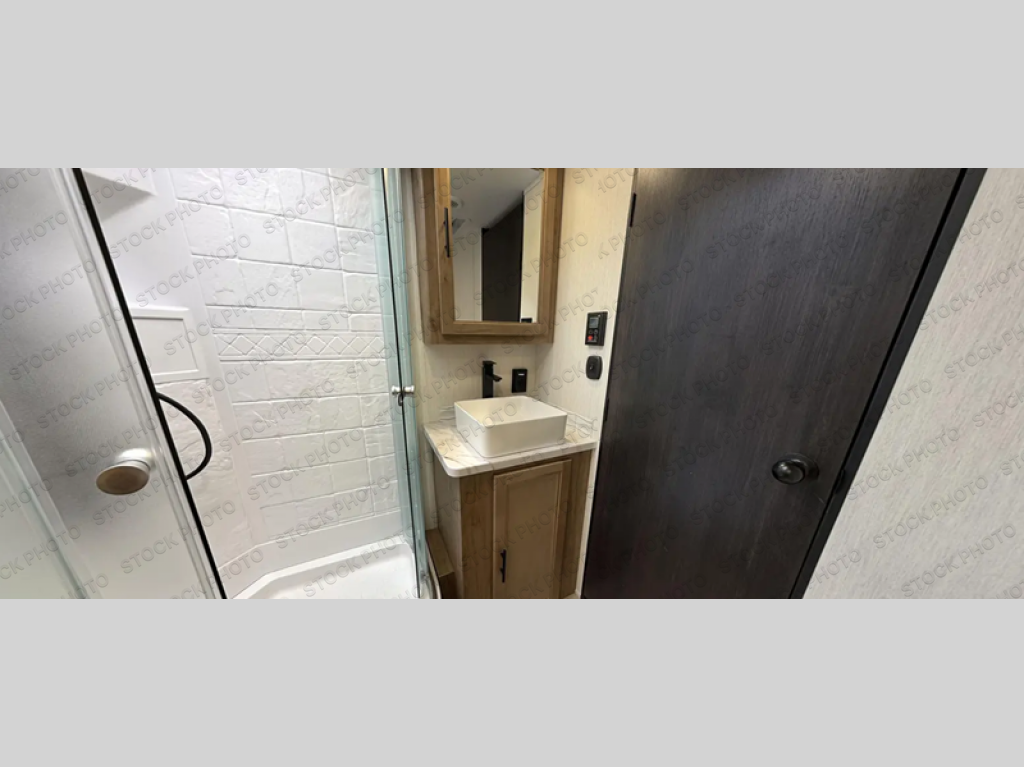 New 2026 Forest River RV Cherokee Grey Wolf Black Label 22RRBL Toy