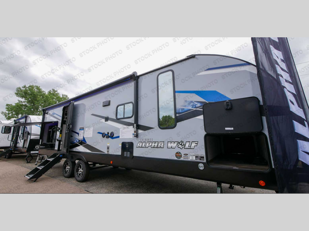 New 2024 Forest River RV Cherokee Alpha Wolf 26RBL Travel Trailer at