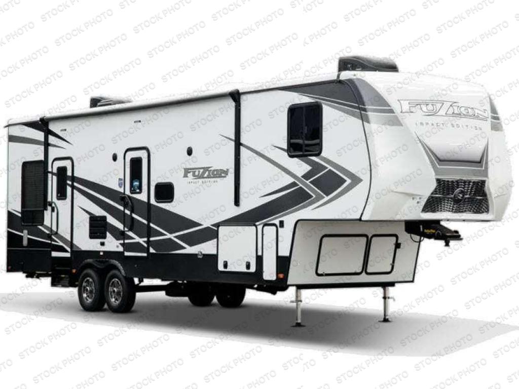 Used 2022 Keystone RV Fuzion Impact Edition 415 Toy Hauler Fifth Wheel ...