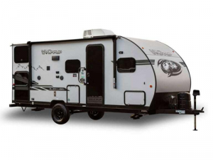 Outside - 2023 Cherokee Wolf Pup Black Label 16BHSBL Travel Trailer