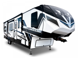 Outside - 2023 Voltage 4245 Toy Hauler Fifth Wheel