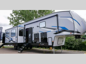 Outside - 2024 Cherokee Arctic Wolf Suite 3550 Fifth Wheel