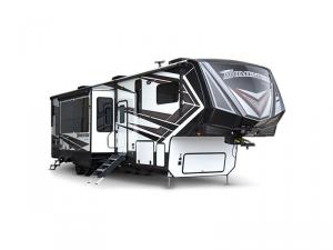 Outside - 2023 Momentum M-Class 381MS-R Toy Hauler Fifth Wheel