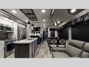 Inside - 2024 Hampton HP374BAR Destination Trailer