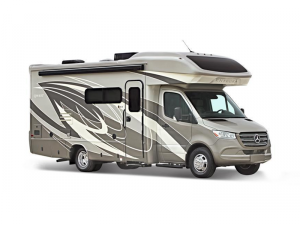 Outside - 2023 Qwest 24R Motor Home Class C - Diesel