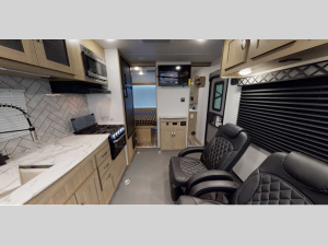 Inside - 2023 Work and Play 21LT Toy Hauler Travel Trailer