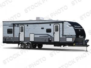 Outside - 2024 Catalina Trail Blazer 29THS Toy Hauler Travel Trailer