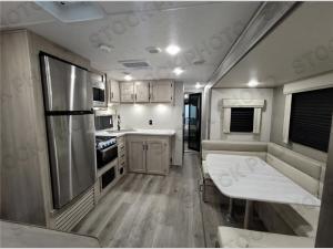 Inside - 2024 Catalina Trail Blazer 29THS Toy Hauler Travel Trailer