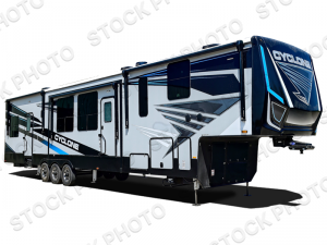 Outside - 2024 Cyclone 4008 Toy Hauler Fifth Wheel
