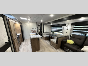 Inside - 2025 Cherokee Wolf Den 304SR Travel Trailer