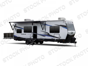 Outside - 2025 Vengeance Rogue Armored 32L132 Toy Hauler Travel Trailer