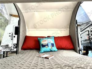 Inside - 2024 CampKat Std. Model Teardrop Trailer